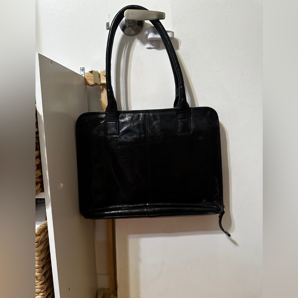 Latico Black Faux Leather Purse